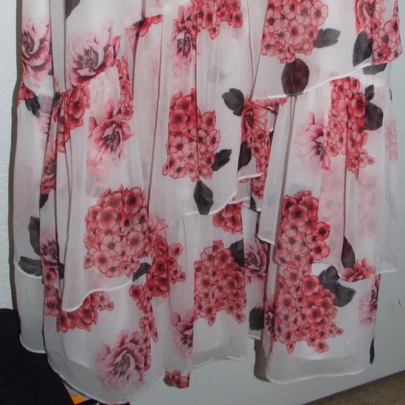 White House Black Market Full Length Dress, Size M - Picture 4 of 8